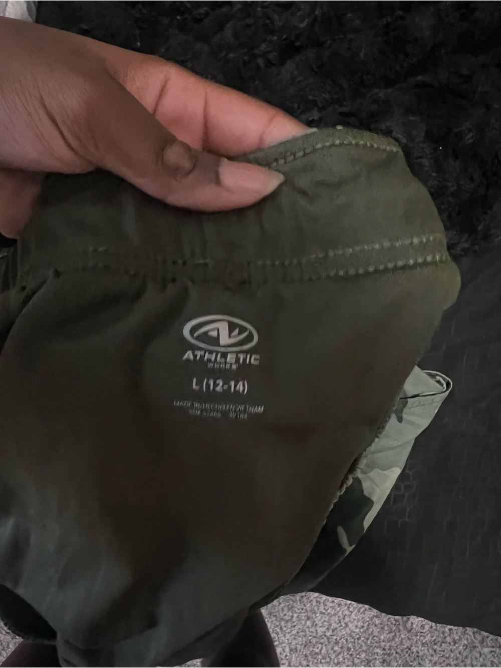 Athletic Works Olive Green woMen's Athletic Shorts